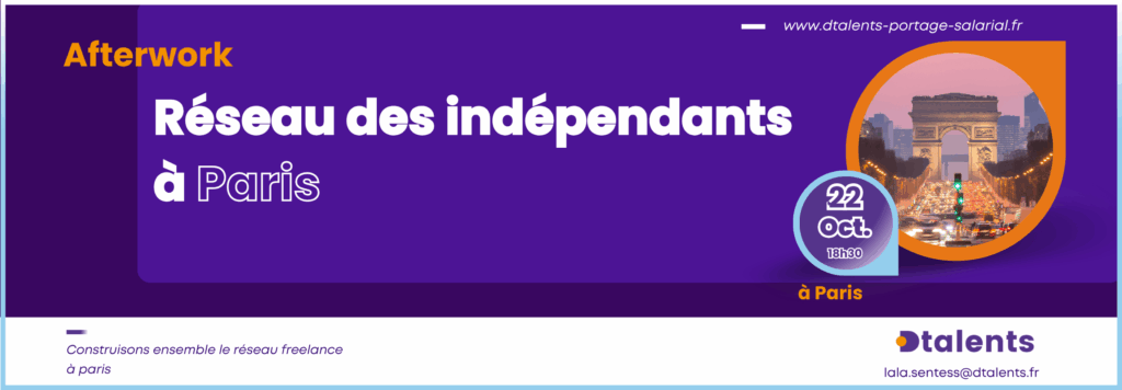 afterwork des indépendants consultants freelance à paris avec dtalents
